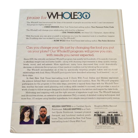 Hardcover Whole30 : The 30-Day Guide to Total Health and Food Freedom - Picture 2 of 5